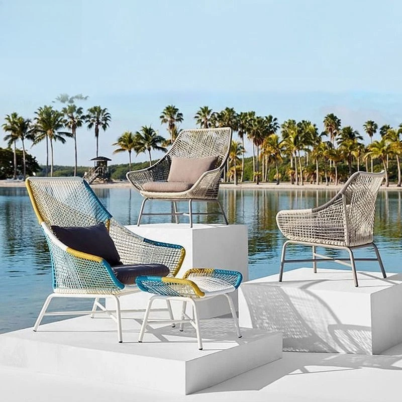 طاولة شرفة من الخيزران في الهواء الطلق وكرسي مزيج من فناء الحديقة في الهواء الطلق في الهواء الطلق وغرفة الشمس والإقامة المنزلية والترفيهية من الخيزران