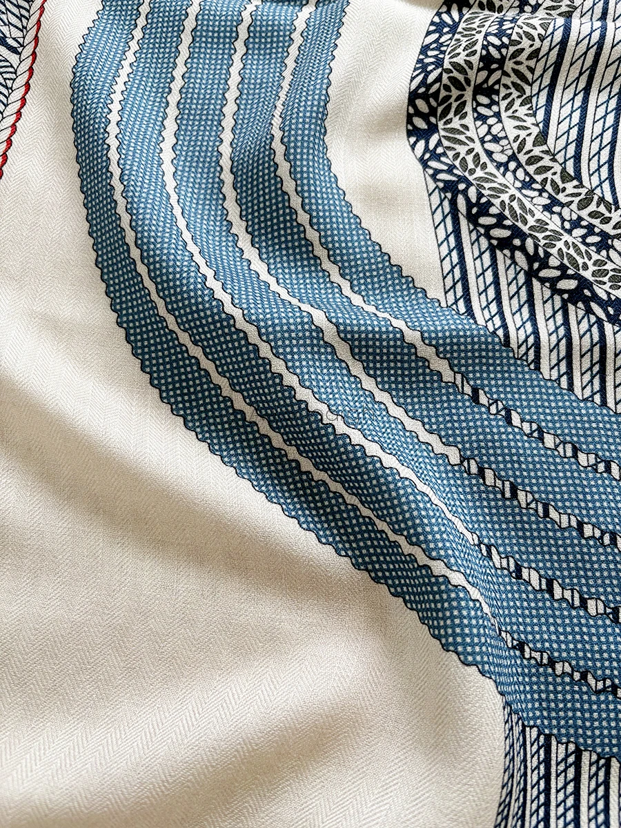 الماركات الفاخرة وشاح من الصوف الحريري شالات كبيرة الباشمينا اليد توالت عصابات الرقبة رئيس الأوشحة الرقبة الشعر الملابس والاكسسوارات #5