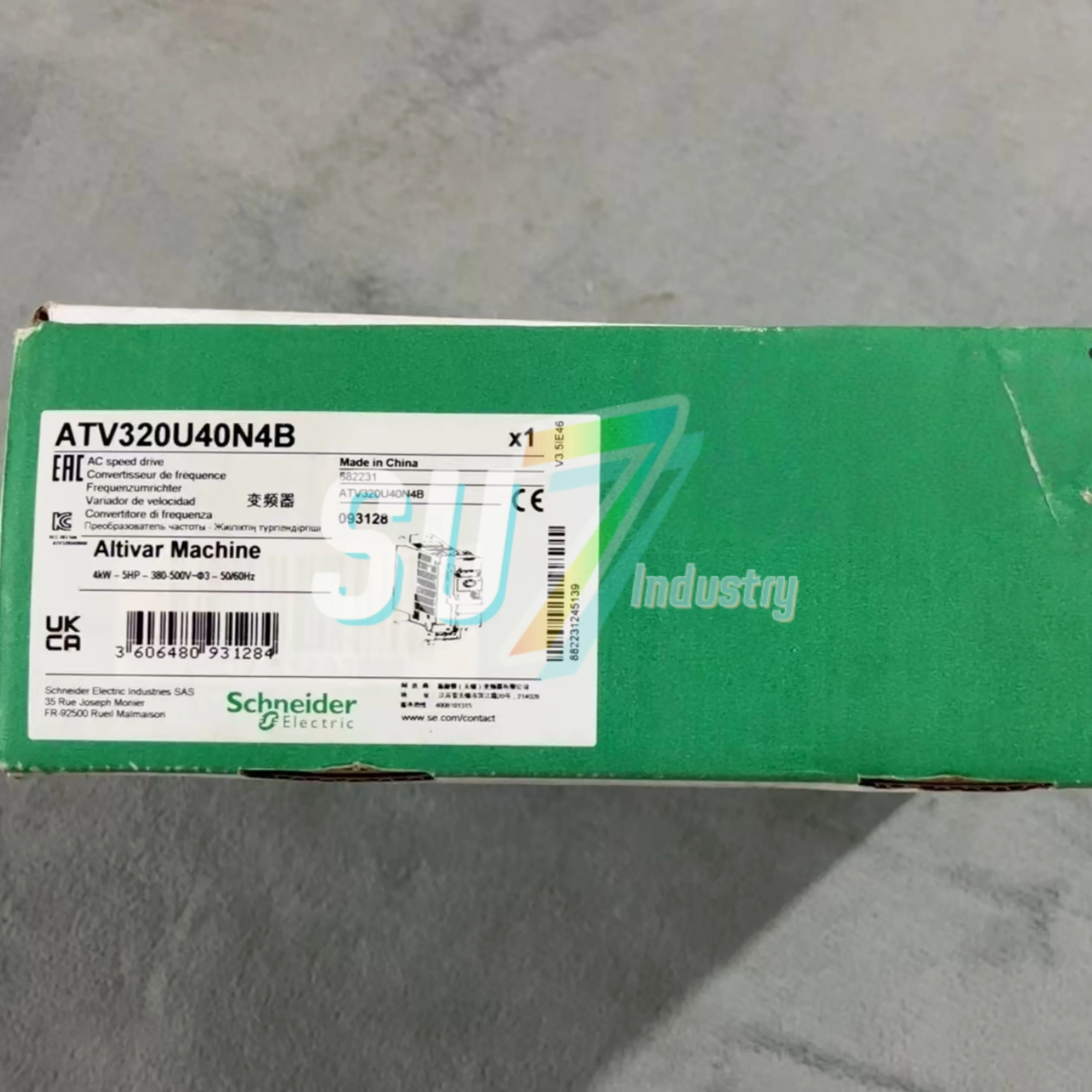 

Inverter new in stock ATV320U40M3C ATV320U40N4B