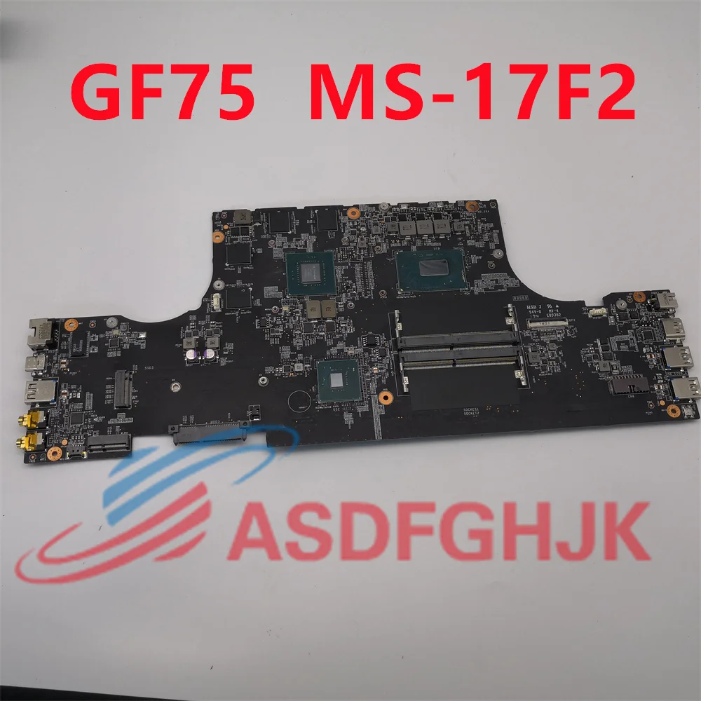 

Подходит для MSI GF75, тонкая материнская плата для ноутбука 9SC, MS-17F21 i5-9300H CPU GTX1050/1050Ti/1650M, Teste OK