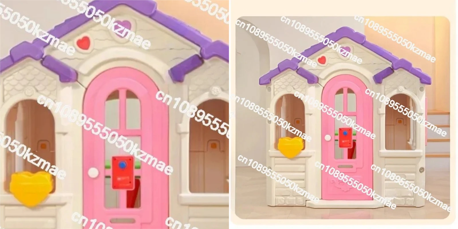 Plastic Kids Role Play Tent | Indoor Toy Game House for Playing