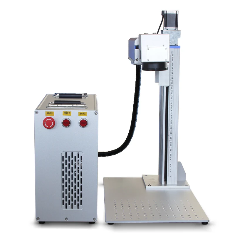 KETAI 20W 30W 50W 60W 70W 100W Split Optical Auto Focus Fiber Laser Marking Machine For Hardware