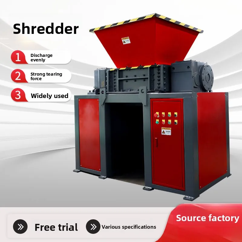

EB600 Film Lithium Battery Crushing Industrial Machine Head Material Plastic Block Wood Board Shredder