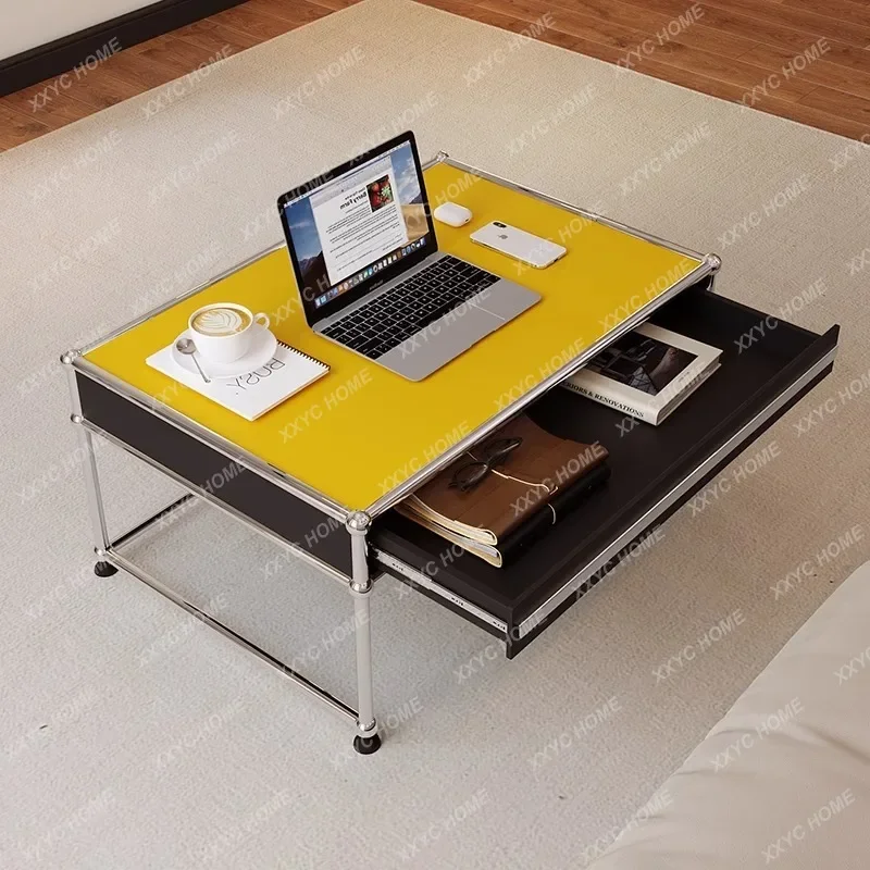 

Medieval, coffee table living room home tea designer removable small module combination sofa side table