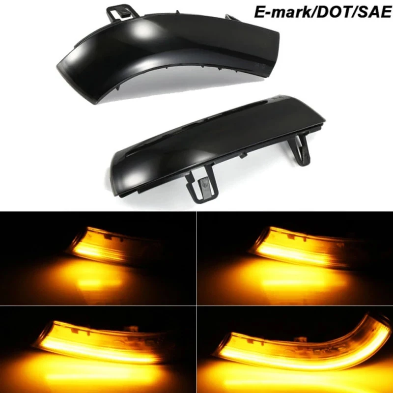 

Applicable to Volkswagen Golf5 VW Jetta MK5 Passat B6 R36 Rearview mirror with sequential turn signal lights