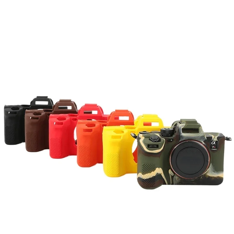 A7RV Soft Silicone Rubber Camera Protective Body Case Cover For Sony Alpha 7RV A7RV A7R5 ILCE-7RM5 Camera Bag