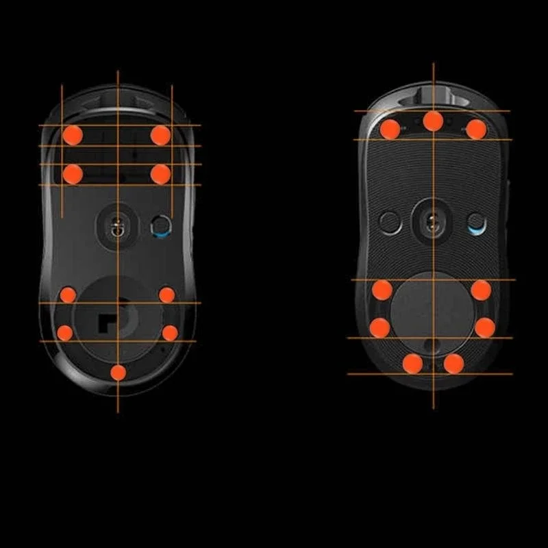 40pcs/pack ice v2 eSportstiger Mouse Mouse Mouse Fed