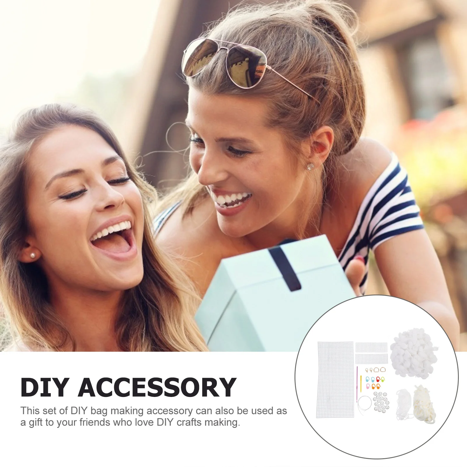 

1Set DIY Bag Making Materials Professional Affordable Sturdy Trustworthy Crafting Joyful Meaningful Gift for Loved Ones