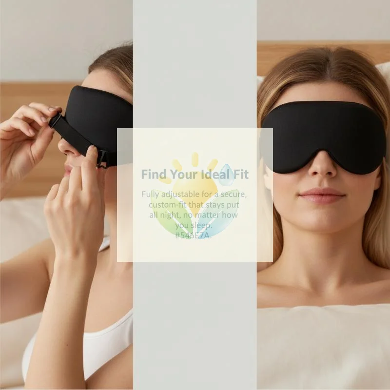 Sleep Eye Mask 3D - Soft Breathable Zero Pressure 3D Sleep