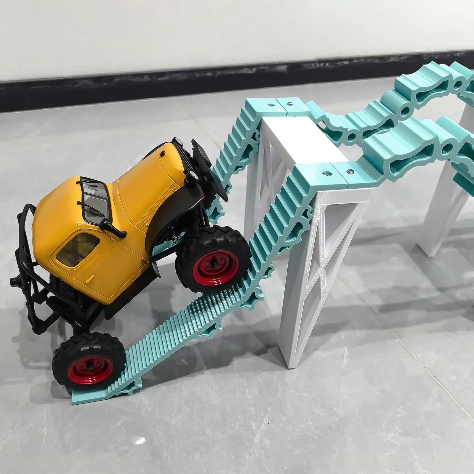 

1/18 1/24 1/30, RC Crawler Obstacle Bridge Professional Portable Lightweight Spare Parts Easy to Use, Climbing for SCX30