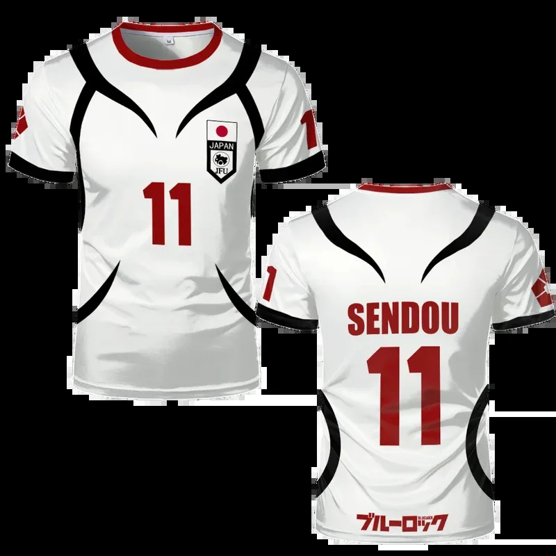 

Новая летняя мужская футболка с синим замком в японском стиле аниме, белая футболка, женские спортивные повседневные топы с короткими рукавами