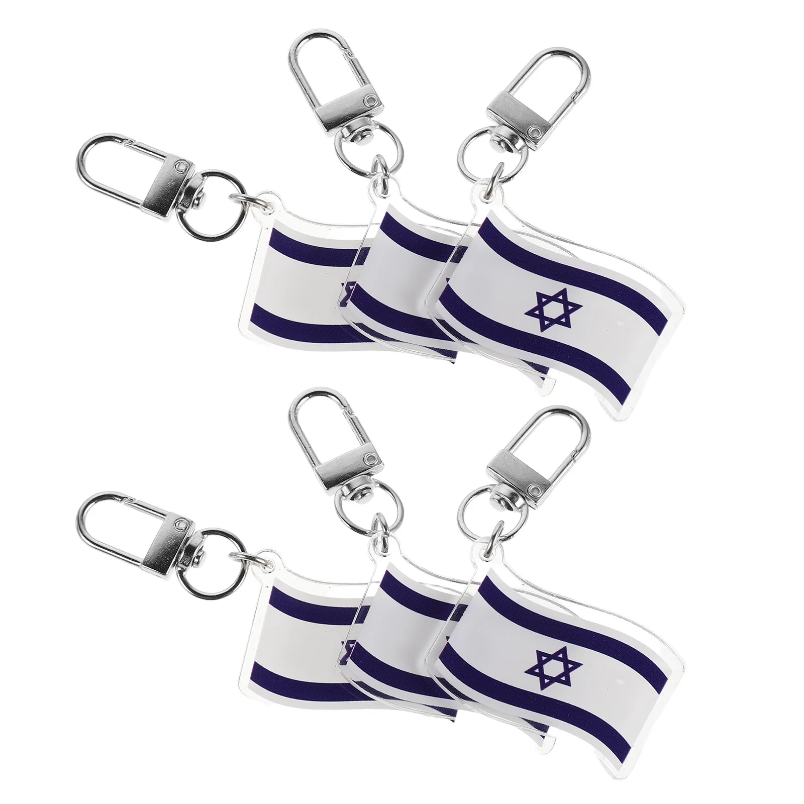 

12Pcs National Flag Key Holder Backpack Charm Luggage Tag Key Chain Souvenir Pendant Outdoor Travel Bag Decoration