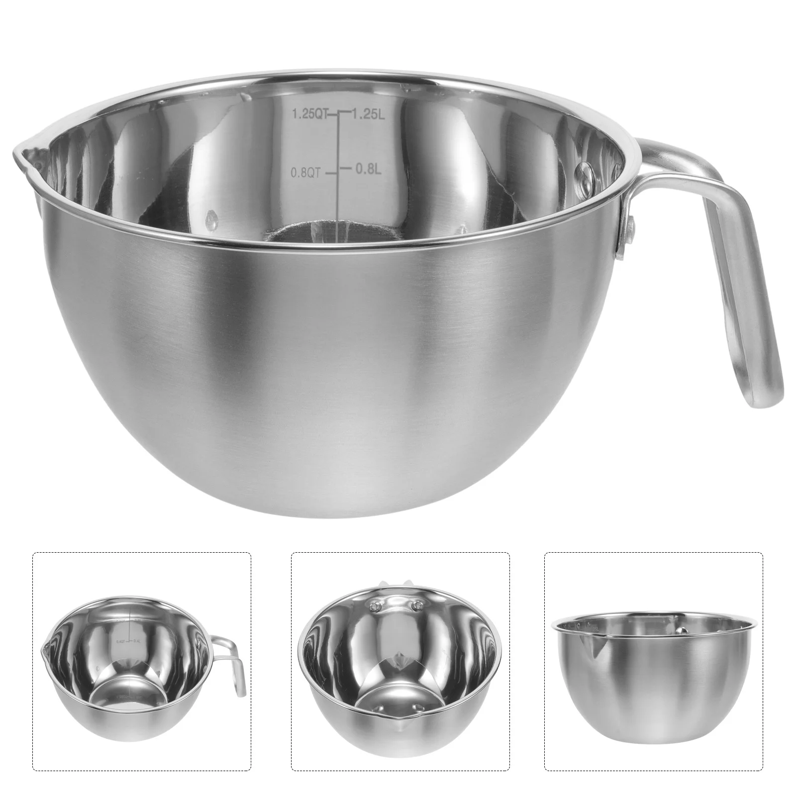 

Melting Pot Set Stainless Steel Heating Bowl For Chocolate Butter Cheese Wax Candy Kitchen Essentials Baking Tool