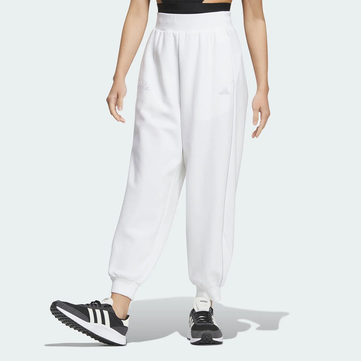 

Adidas Genuine New Women's Minimalist Loose-fit Sports Pants IP7093