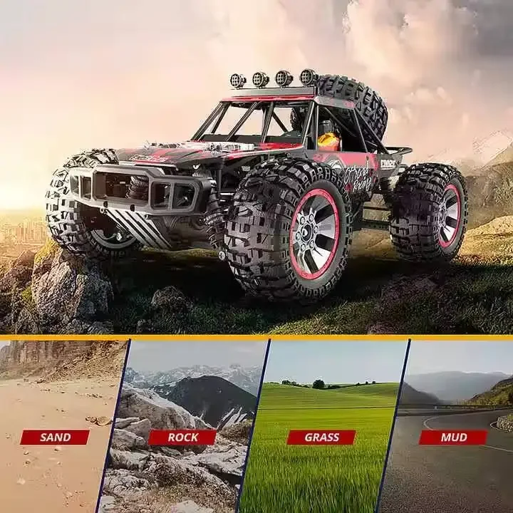 

203E 4WD Brushless RC Buggy 4X4 RTR 1:10 Scale High-Speed Remote Control Vehicle Off-Road Pickup Four-Wheel Drift Model