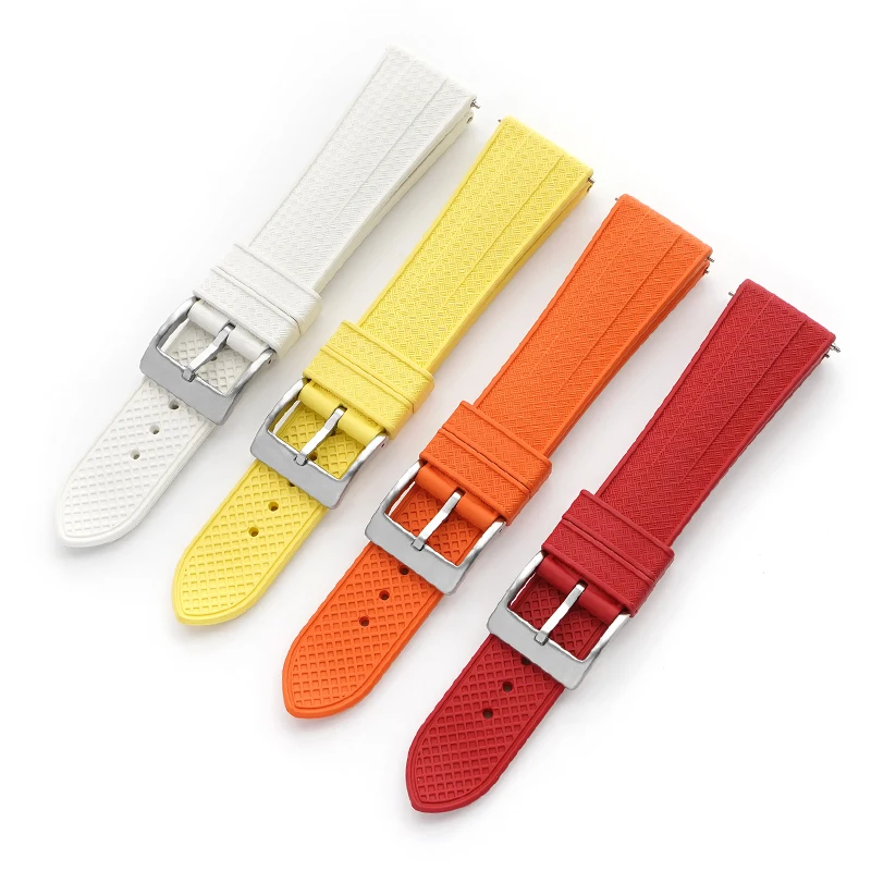 22mm Fluoroelastomer Strap For BlancpainXSwatch Fifty Fathoms Fashion Diving Sports Replacement WatchBand With tools