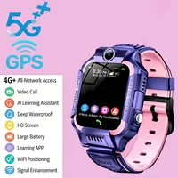 2026 nuevo reloj inteligente 5G para niños SOS ubicación GPS reloj impermeable tarjeta Sim llamada cámara reloj inteligente para niños para IOS Android