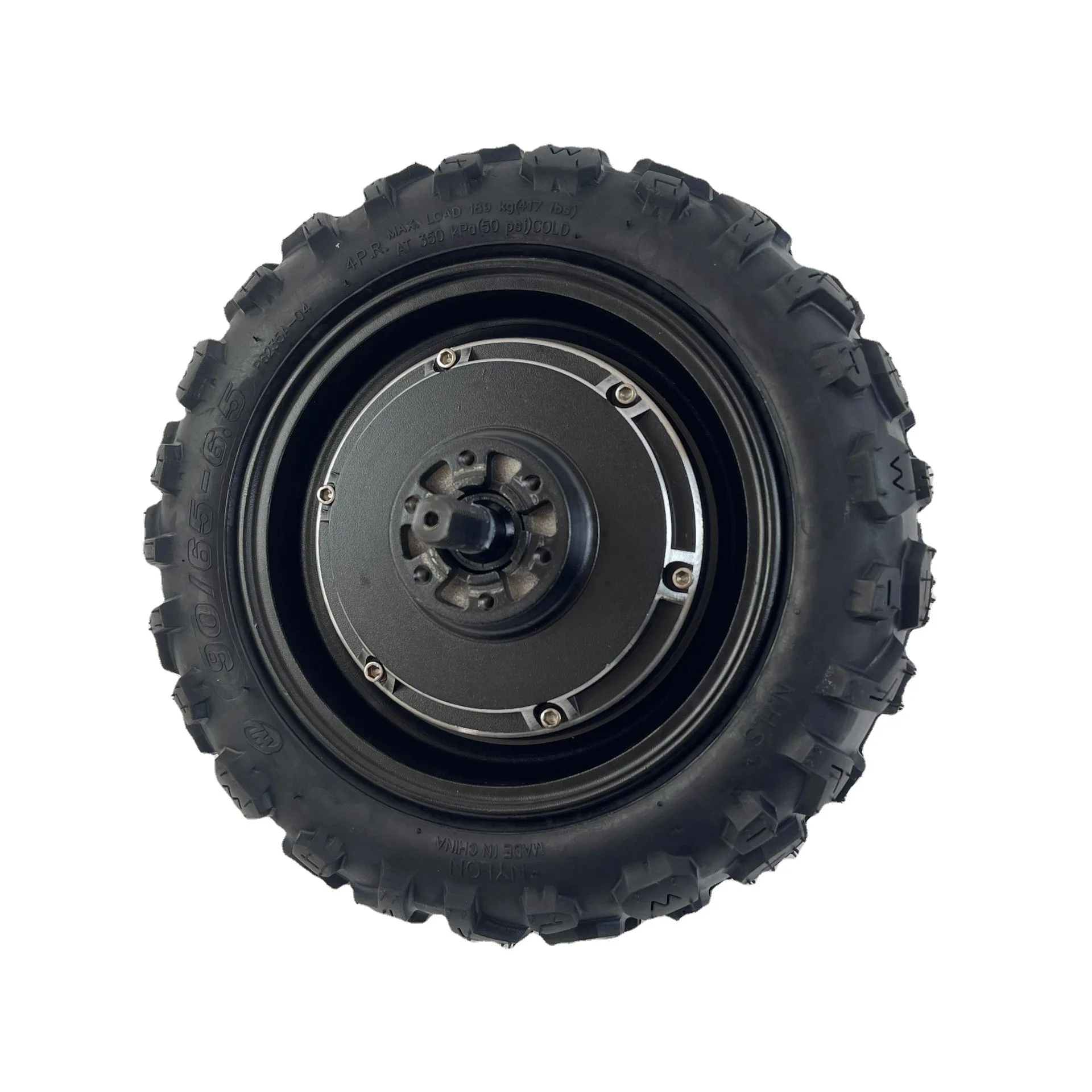 High Speed and High Power Electric Scooter Wheel Motor 48v-60v72v1000w-3500w With 11 Inch Vacuum Tyre Off-road Tyre