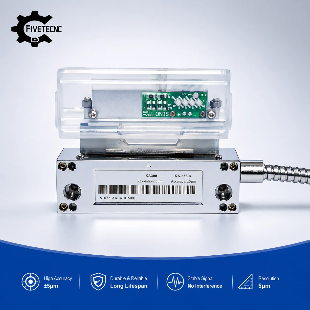 YHSINO Reader Head Sensor Encoder for KA300 KA600 Linear Scale Series TTL 5V 0.005MM