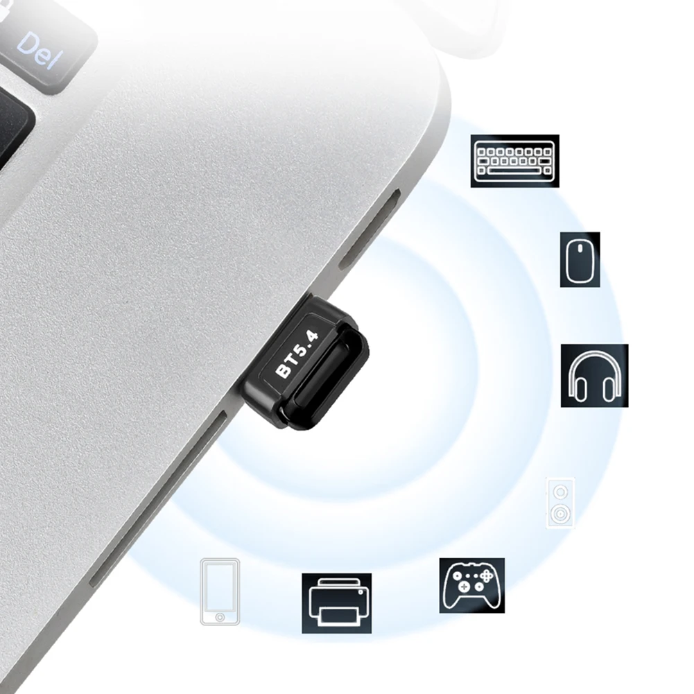 

Адаптер BT 5.4 USB-адаптер BT Plug and Play Беспроводной передатчик BT-приемник для клавиатуры/мыши/наушников/динамика BT