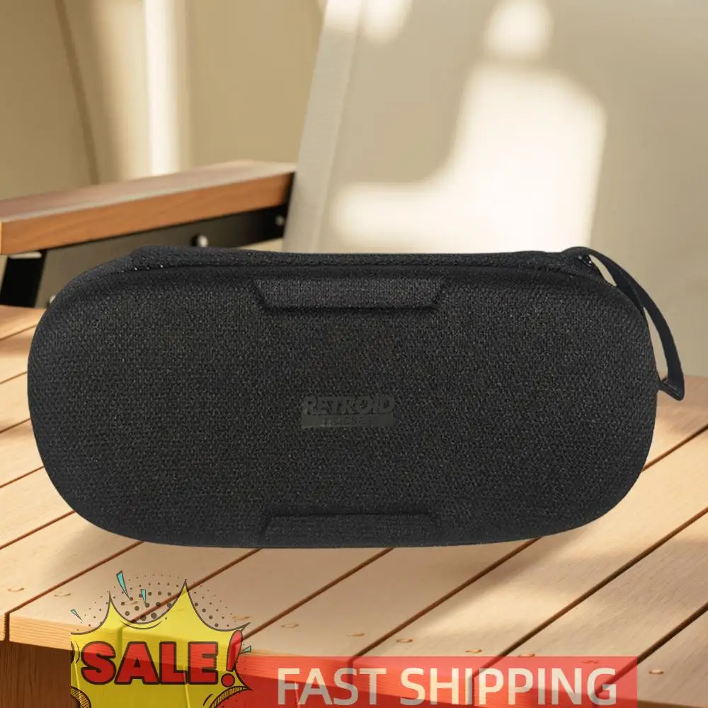 

Портативный чехол для переноски Противоударный дорожный защитный чехол Дорожная сумка с защитой от царапин и сетчатым карманом для Retroid Pocket 5.