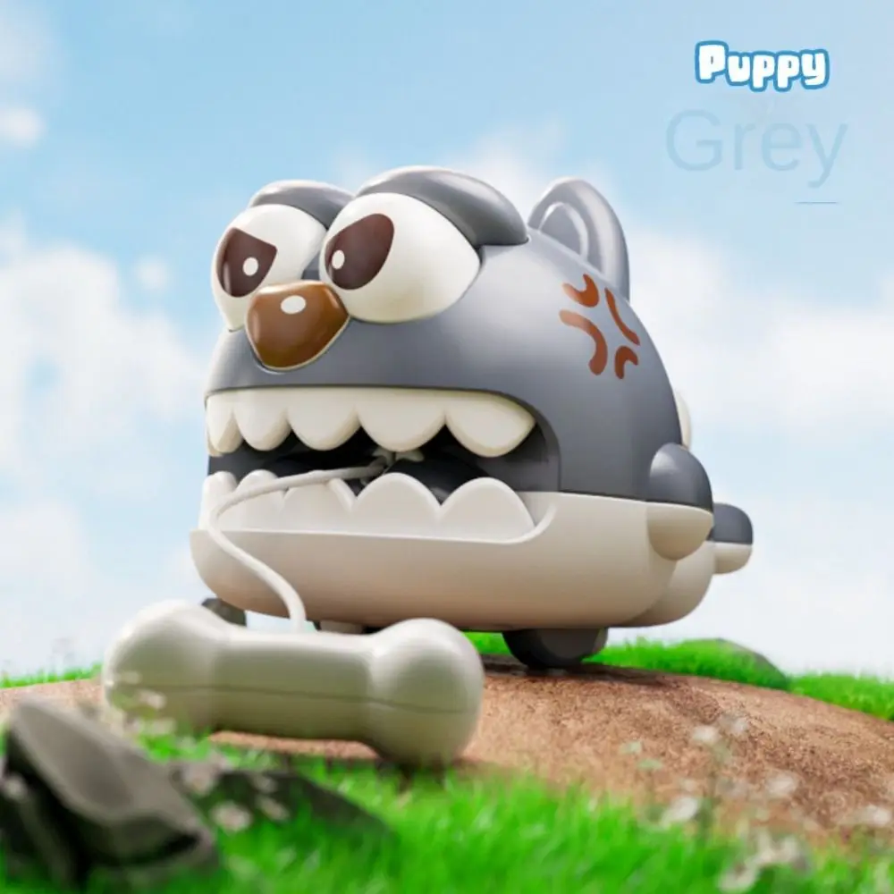 Brinquedos para bebês engatinhando puxando corda relógio brinquedos animal interativo brinquedo de corda engraçado escalada modelo de treinamento