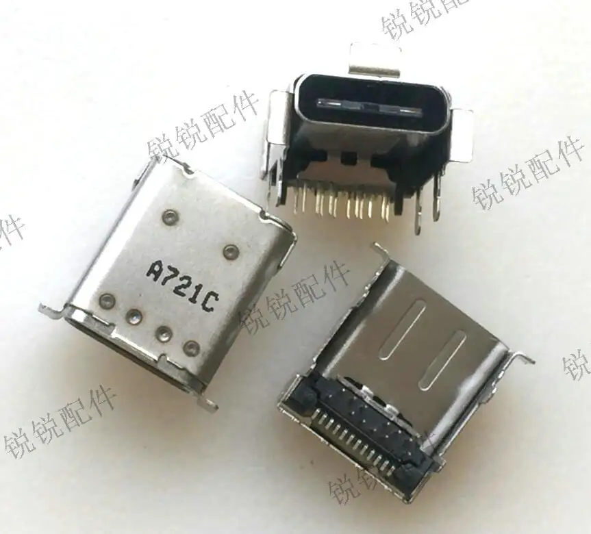 

For Foxconn USB3.1 socket TYPE-C female seat 24P front plug and rear stick USB3.1 female connector
