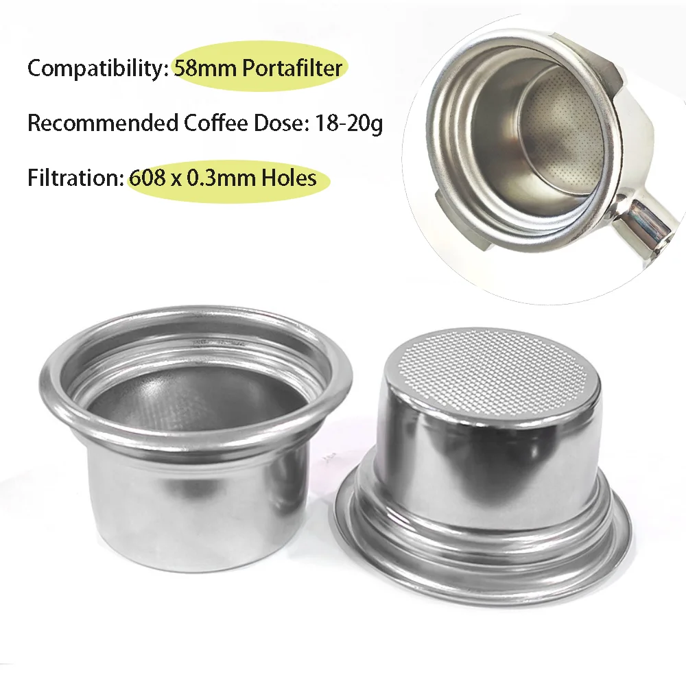 58Mm 4-Cup Stainles…