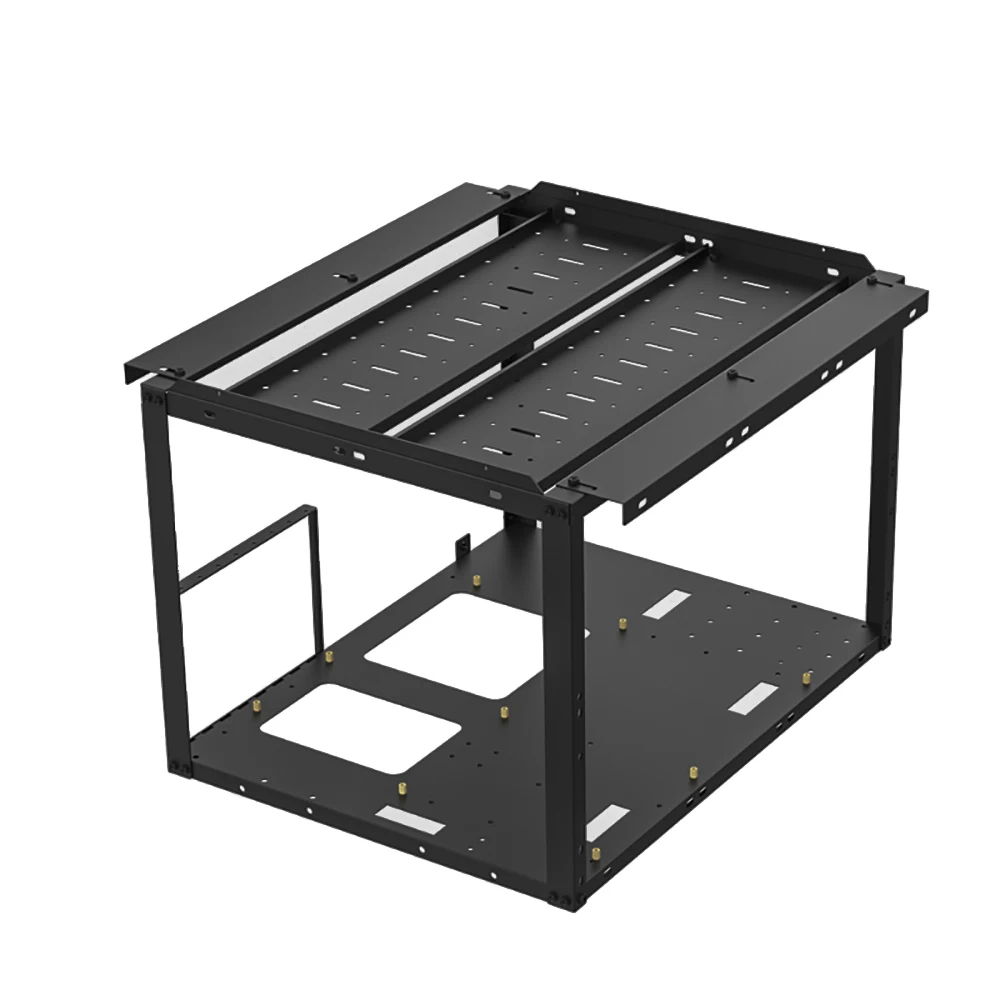 24+4 HDD Open Air Test Bench DIY PC Frame, 3.5 inch Hard Disk Drive Bracket for NAS Storage, Homelab server, Crypto Mining, Chia Farming XCH FIL BHD,