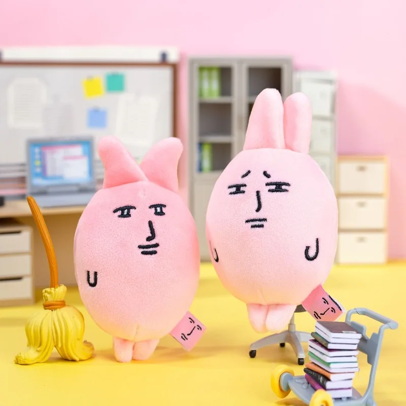 Pluszowy breloczek króliczek różowy przyjaciel z kreskówki, zawieszka, ozdoba na plecy, miękki pluszowy przyjaciel, prezent świąteczny dla przyjaciela