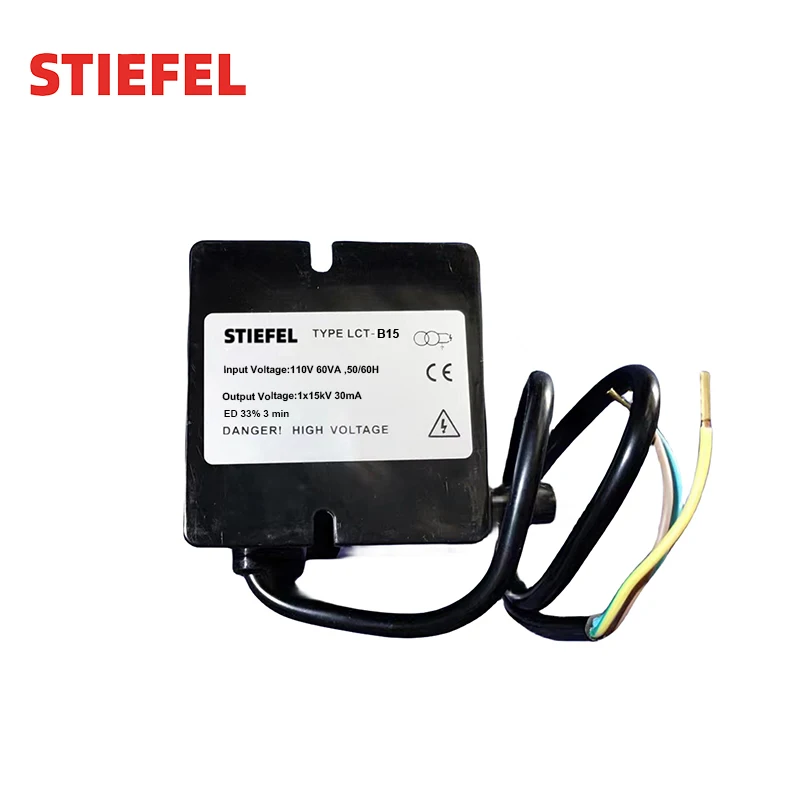 High Performance 73/5,000 LCT-B15-110V Series Ignition Transformer for Boiler Burners Three Phase Coil 60Hz New Oil Burner