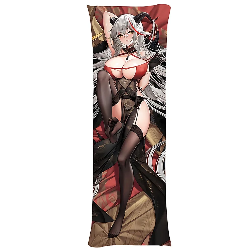 لعبة Azur Lane KMS Agir Dakimakura Hing Body Case أنيمي غطاء وسادة طويل هدايا الفراش المنزلي