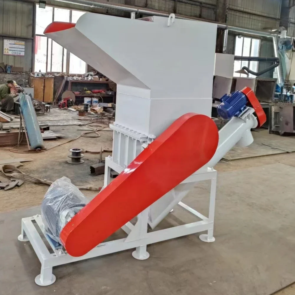 pe pp pvc pet waste crushing machine plastic industrial shredder 15 claw type plastic recycling machine