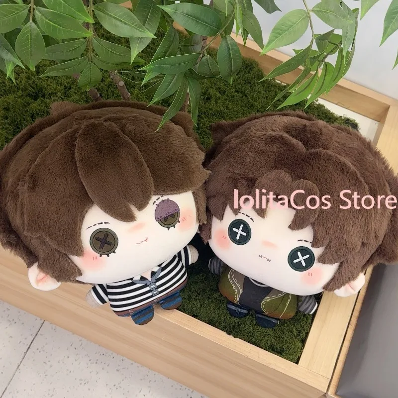 

Identity Ⅴ Naib Subedar Mercenary Prisoner Luca Big Head Plush Doll Anime Hug Pillow Dress Up Stuffed Toys Girl Birthday Gift