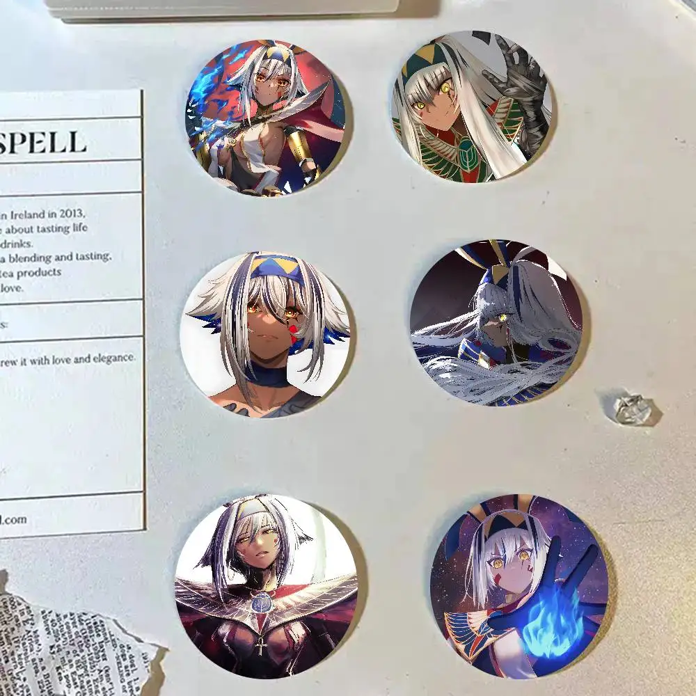 Nitocris Alter Game Fate Grand Order Pins Broche Insignia de Dibujos Animados para Mochila de Amigo, Ropa, Coleccionables, Accesorios, Joyería, Regalo