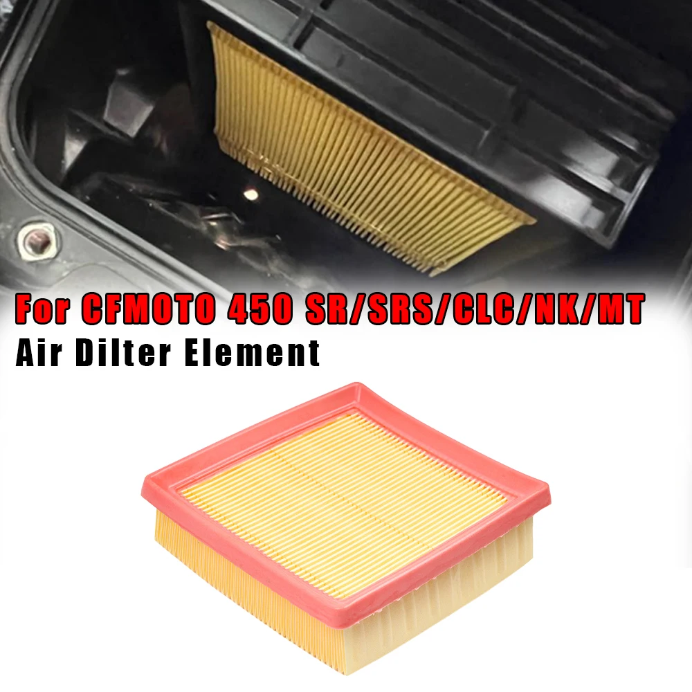 

Motorcycle Air Filter Cleaner Motorcycles Air Filters Element For CFMOTO 450NK 450SR 450SRS 450CLC 450MT 450 SR SRS MT NK CLC