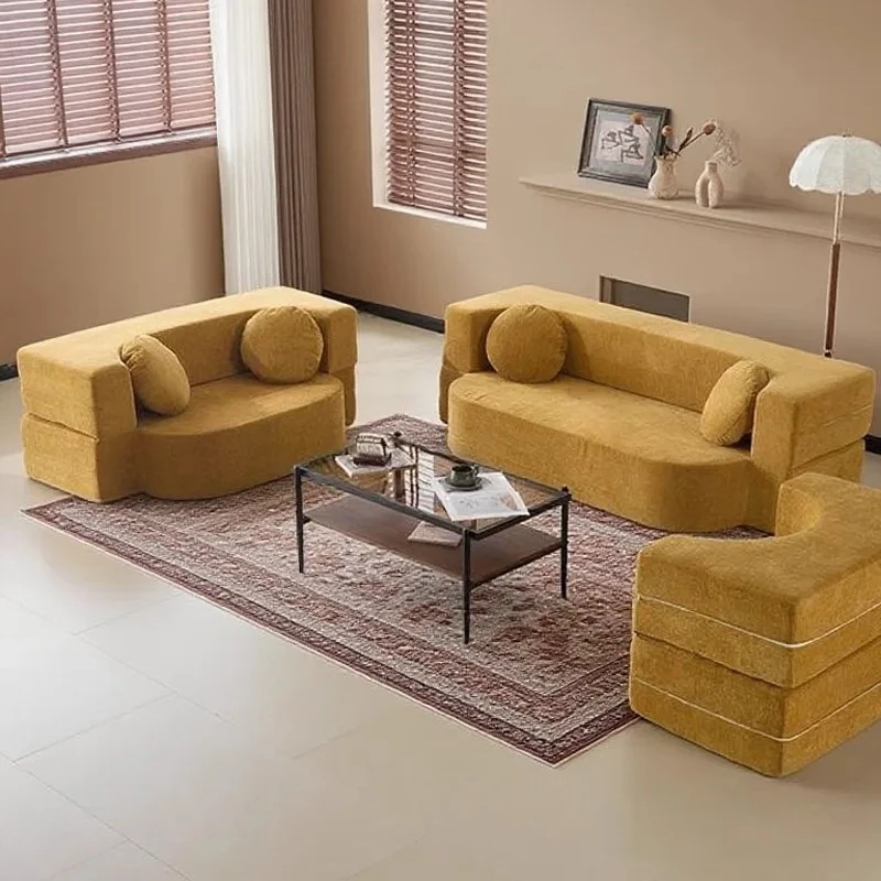 Modern sofa vacuum compression sofa recliner foldable disassembly and washing