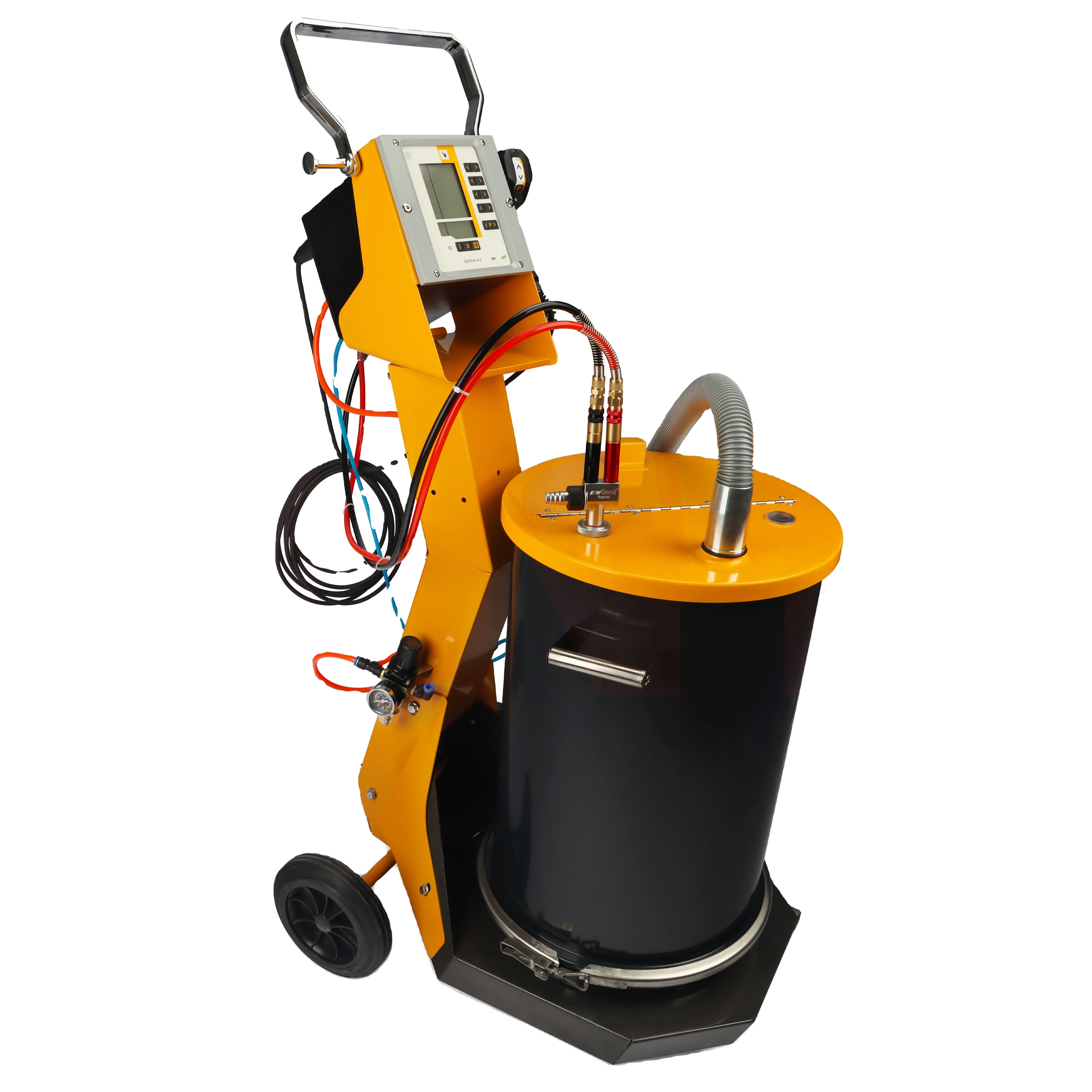 Manual Powder Coating Metal Coating Machinery Powder Paint Machines with 45L  Powder Hopper