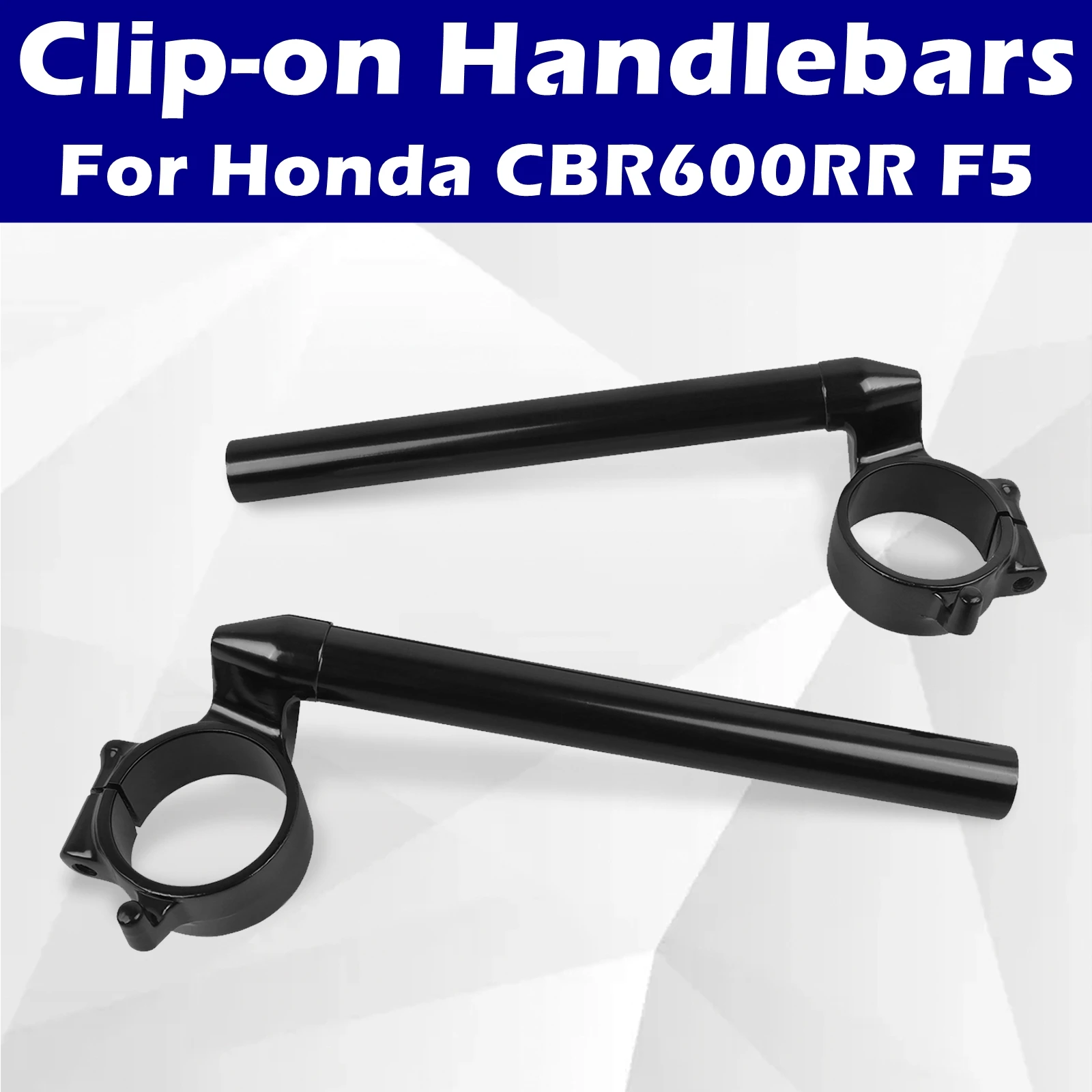 

Motorcycle Fork Tube Clip-On Handlebars For Honda CBR600RR CBR600 RR CBR 600 RR F5 2003-2006 Aluminum Clipons Handle Bars