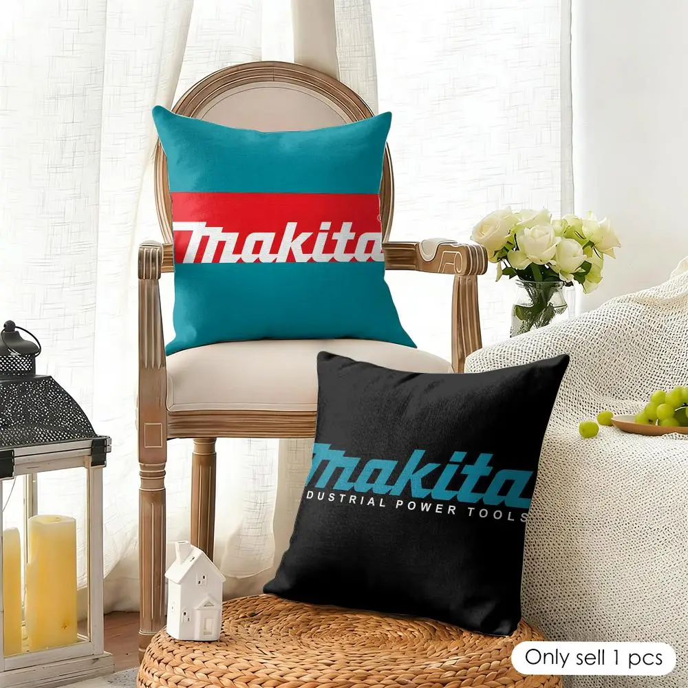 Fashion Brand M-Makitas Cushion Cover Organic Linen Square Pillow Case Durable Non-Allergenic And Kind To Skin