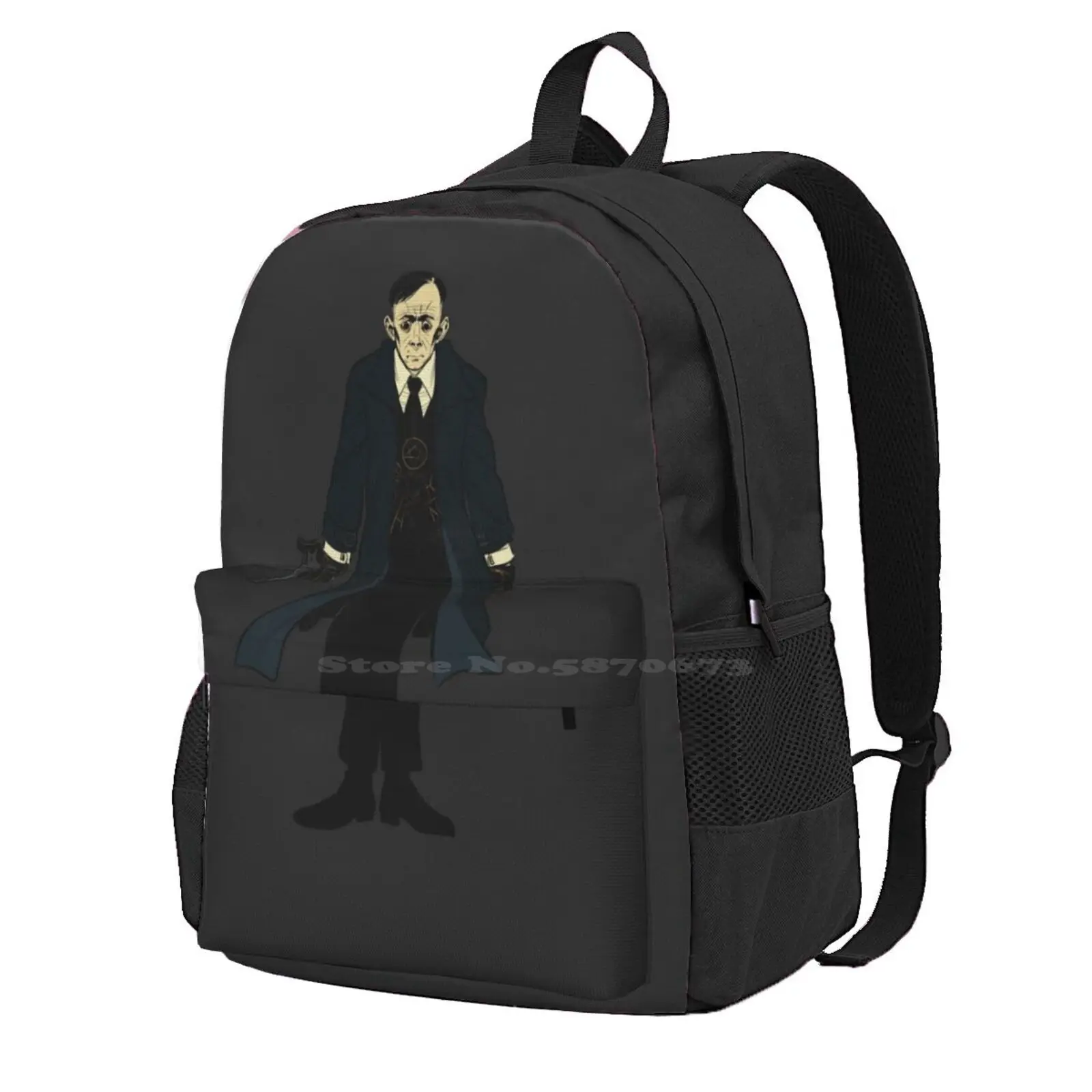 The Frighteners-- Milton Dammers Hot Sale Schoolbag Backpack Fashion Bags The Frighteners Jeffrey Combs Milton Dammers Gun