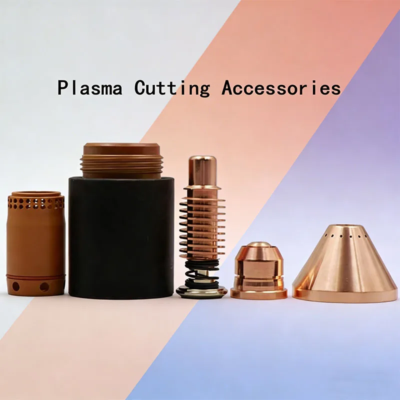 

New plasma cutting machine cutting gun accessories electrode nozzle 125A accessories electrode 220971 nozzle 220975