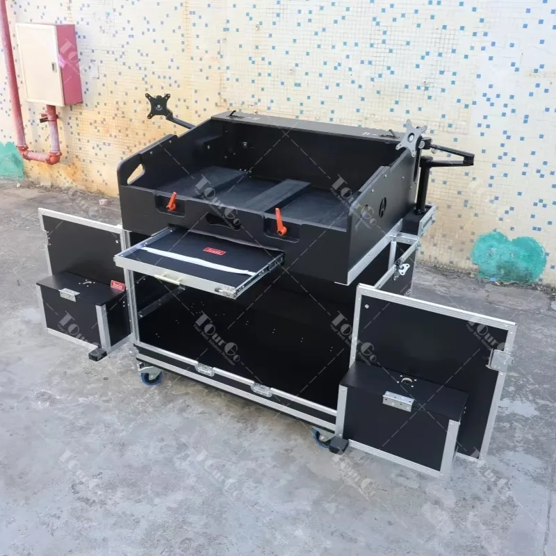 Grand MA2 Ultralight Flip Flight Case Live Sound Mixing Digital Console Flip Over Case