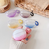 Transparent Gradient Colorful Earphone Case For EDIFIER X2 TWS Wireless Earphone Soft Cover For EDIFIER X2 Headset Charging Box