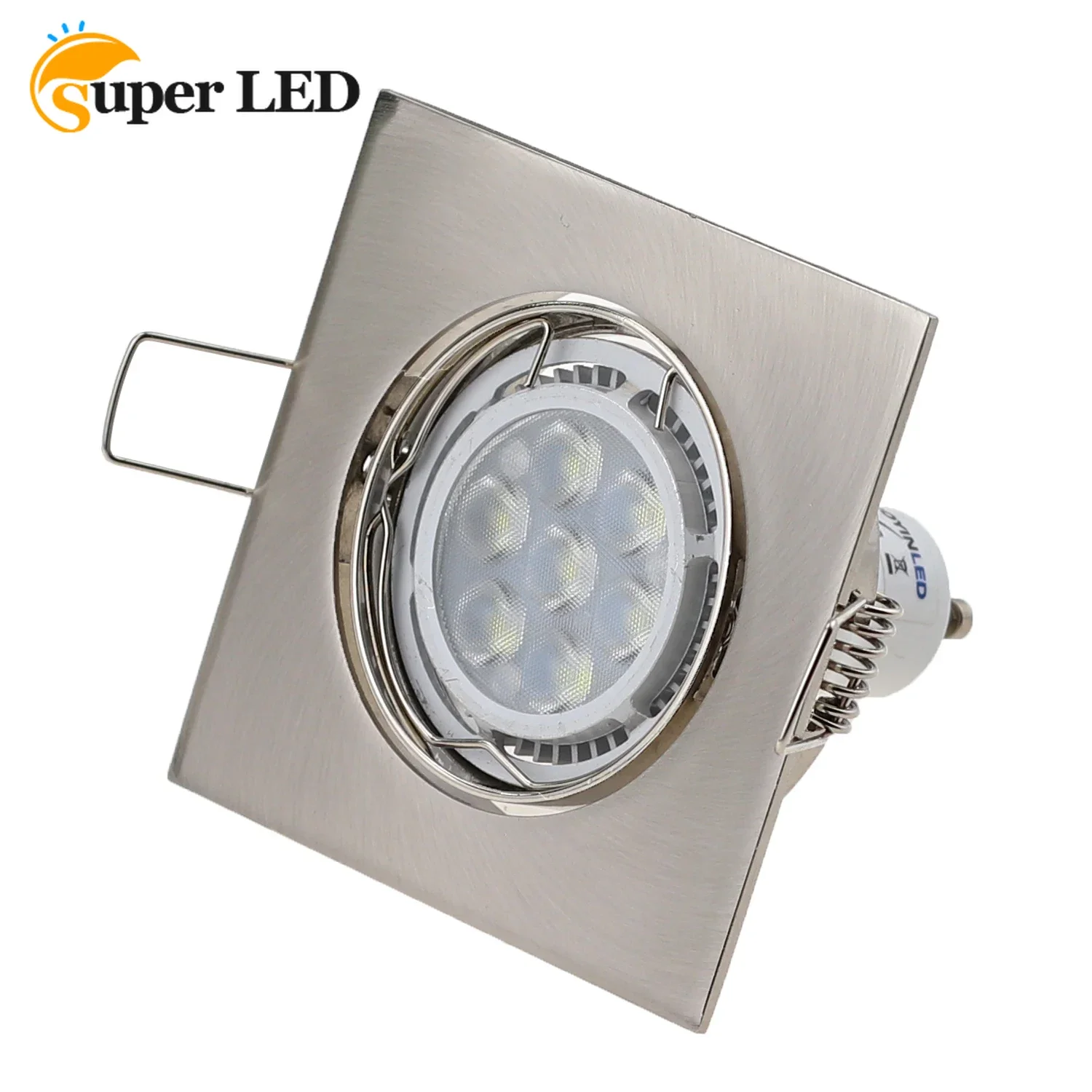 Recessed Ceiling Downlight Mounted Frame Bracket MR16 GU10 Lamp Holder Fitting Lighting Fixture