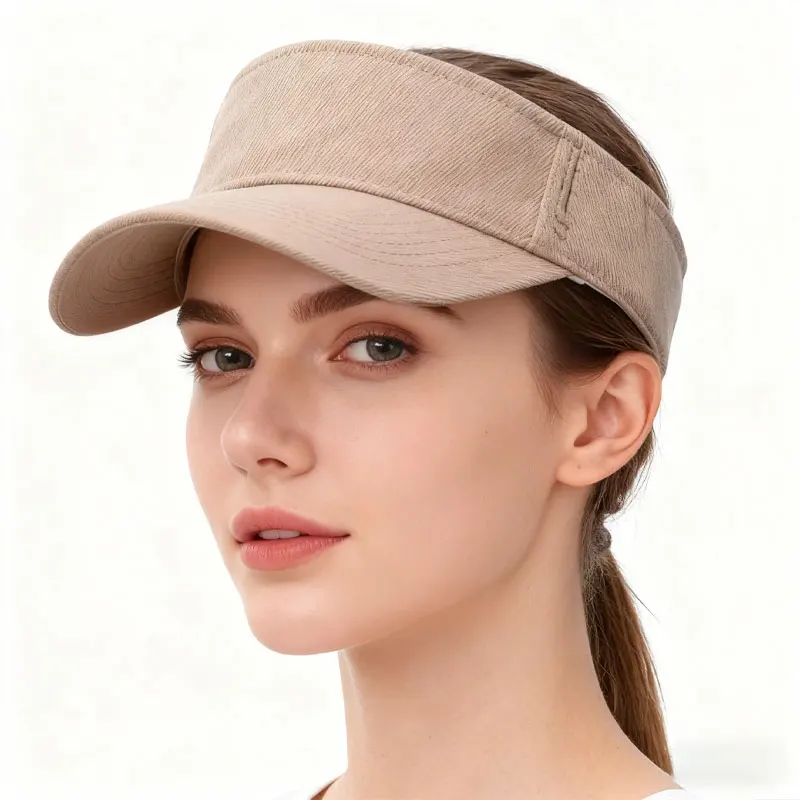 Solid Color Open-Top Sun Hat, Sunscreen Baseball Cap for Men and Women, Stylish, Available in Multiple Colors