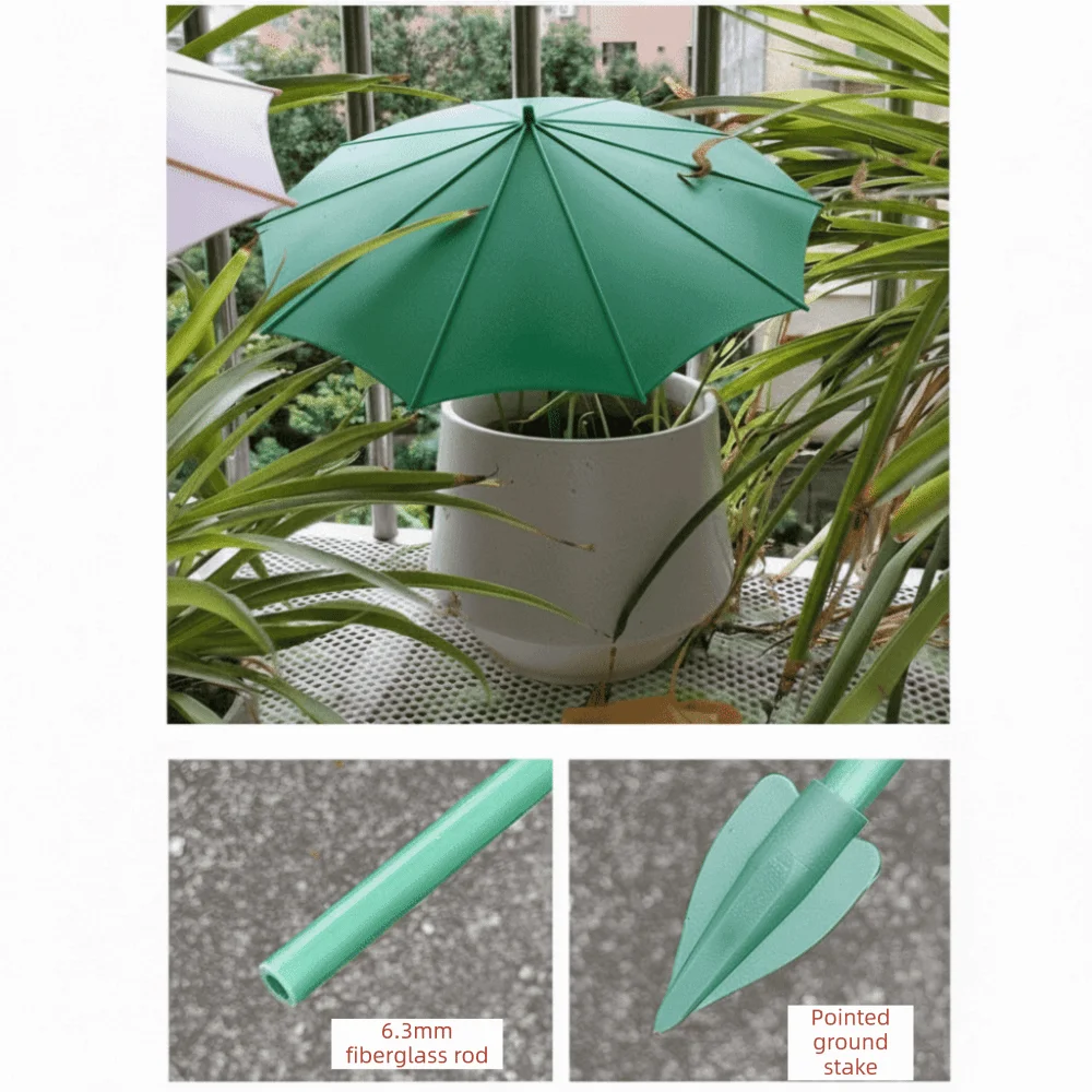 3Pcs Weather proof Sunshade Cloth Plant Shade Umbrella Reusable UV Protection Outdoor Plant Sunshade Ground Umbrella Cloth