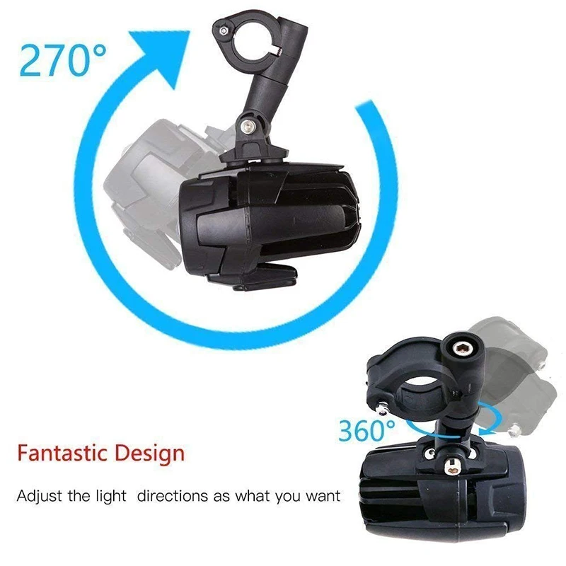 For BMW R1250GS ADV Motorcycle LED Fog Lights F800GS R 1250 GS LC Auxiliary Fog Light Assemblie For Yamaha MT07 MT09 E9 Mark