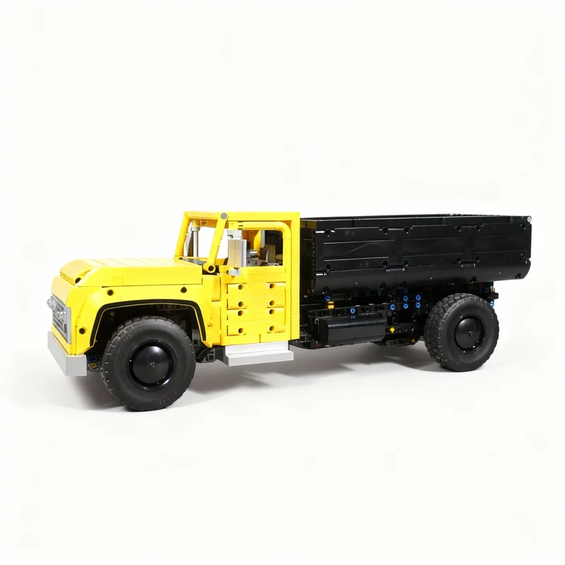 1838pcs MOC Classic Dump Truck XL Technical Model Building Blocks Construction Christmas Gifts Toys Assemble Idea Education