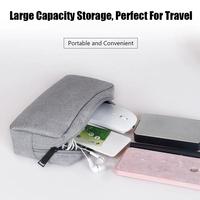Digital Accessories Storage Bag Portable USB Cable Data Earphone Organizer Makeup Cover Waterproof Travel Gadget Devices Pouch